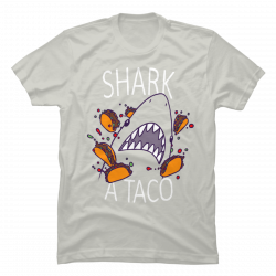 shark taco shirt